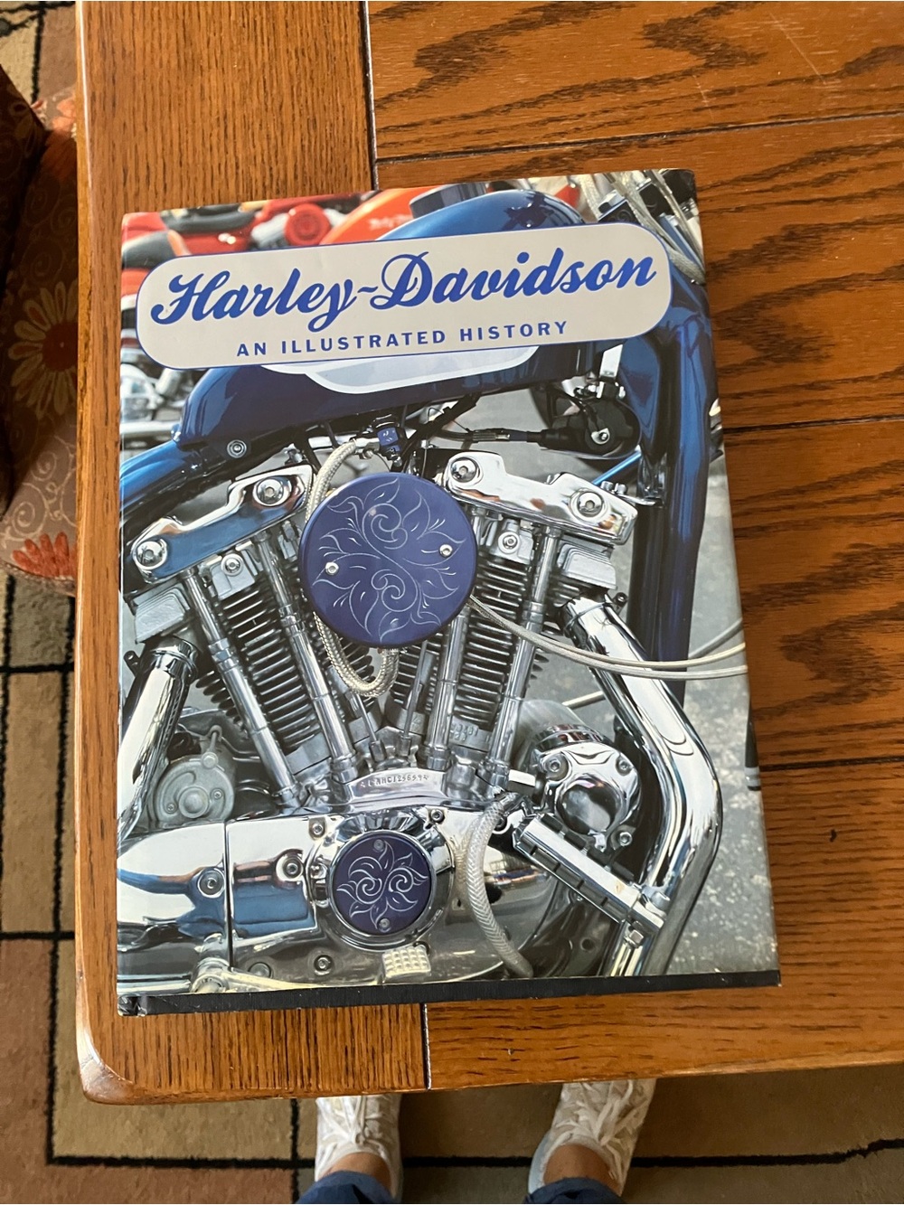 Harley Davidson Table Book